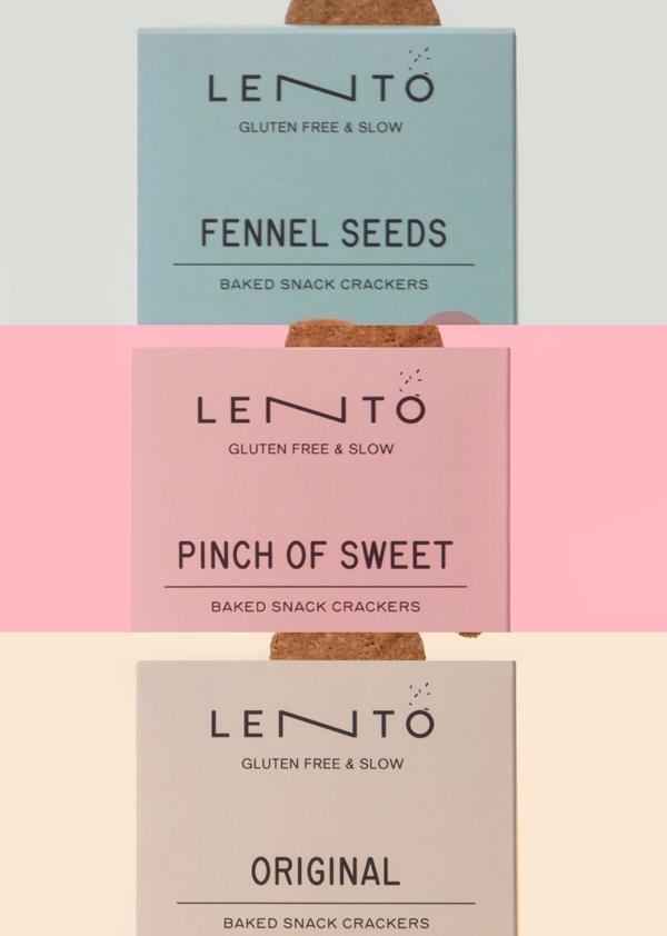 Pack LENTO Crackers Fennel, Original, Pinch | 40